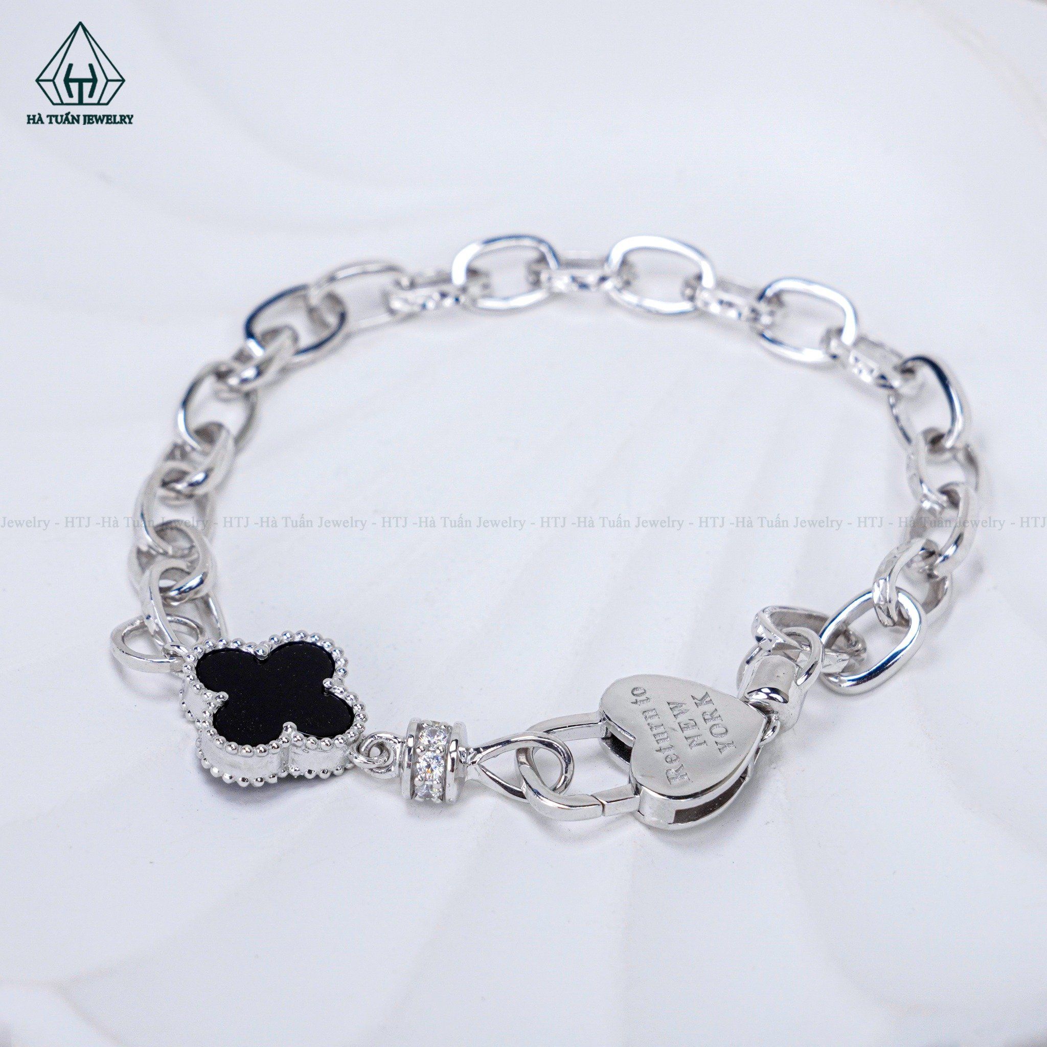 B967 Lắc tay xích VAN đen