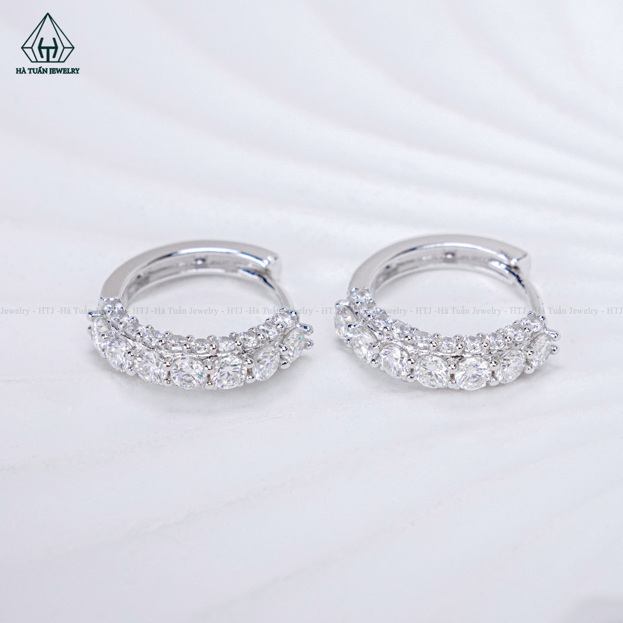 EX453 Bông tai khoen chủ Mois 2.5mm