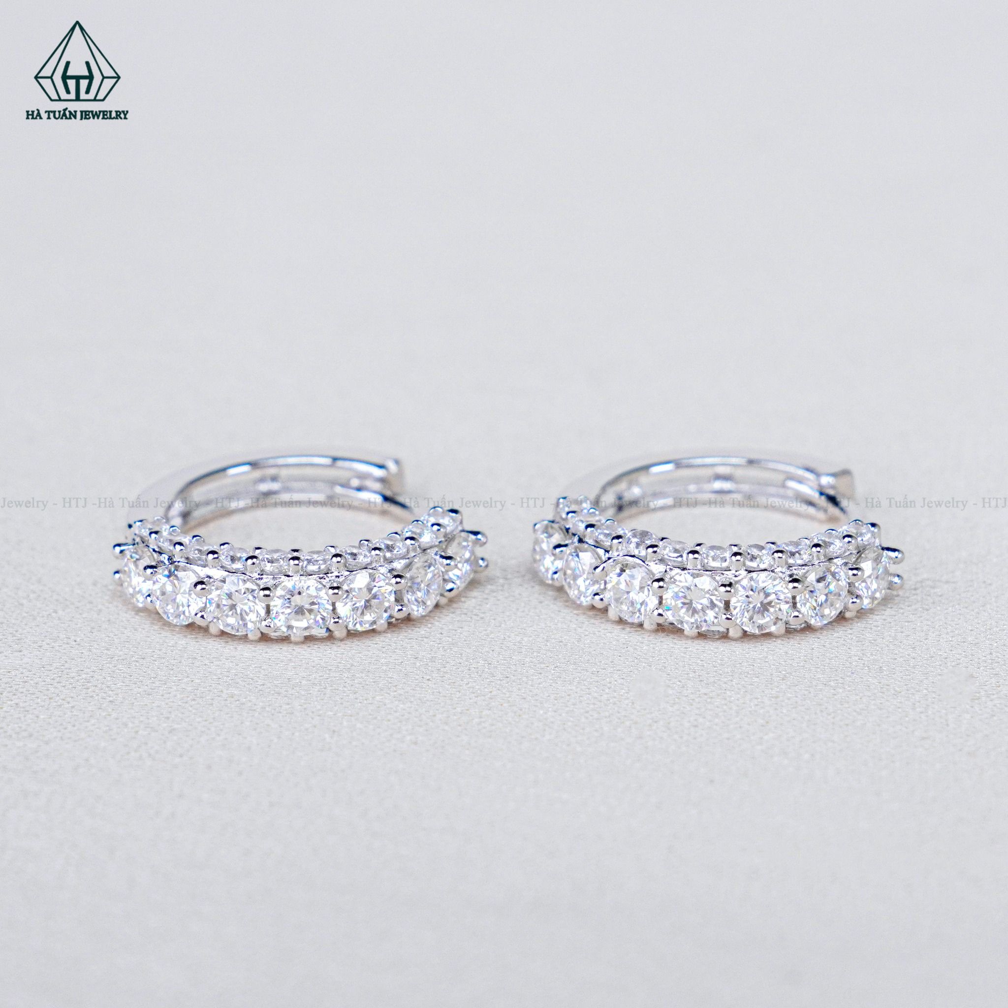 EX453 Bông tai khoen chủ Mois 2.5mm