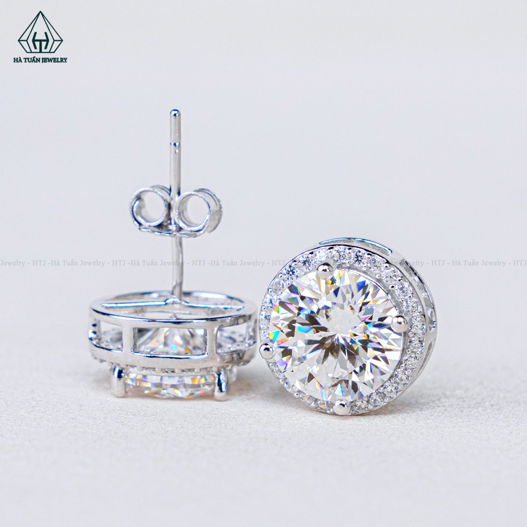 EX048 Bông tai chủ MOIS 8.1mm (không mã cạnh)