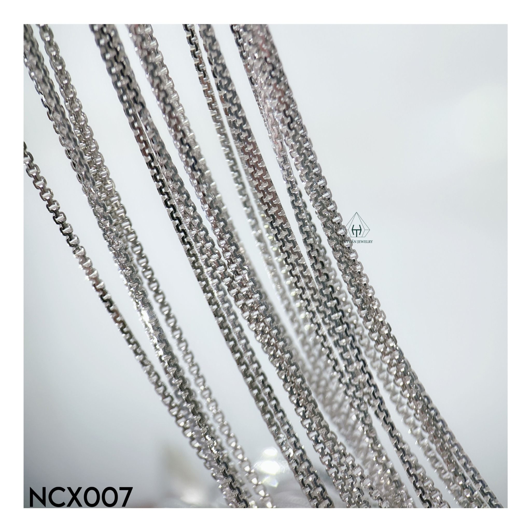 NCX007 1.2mm Dây chuyền hộp nhỏ