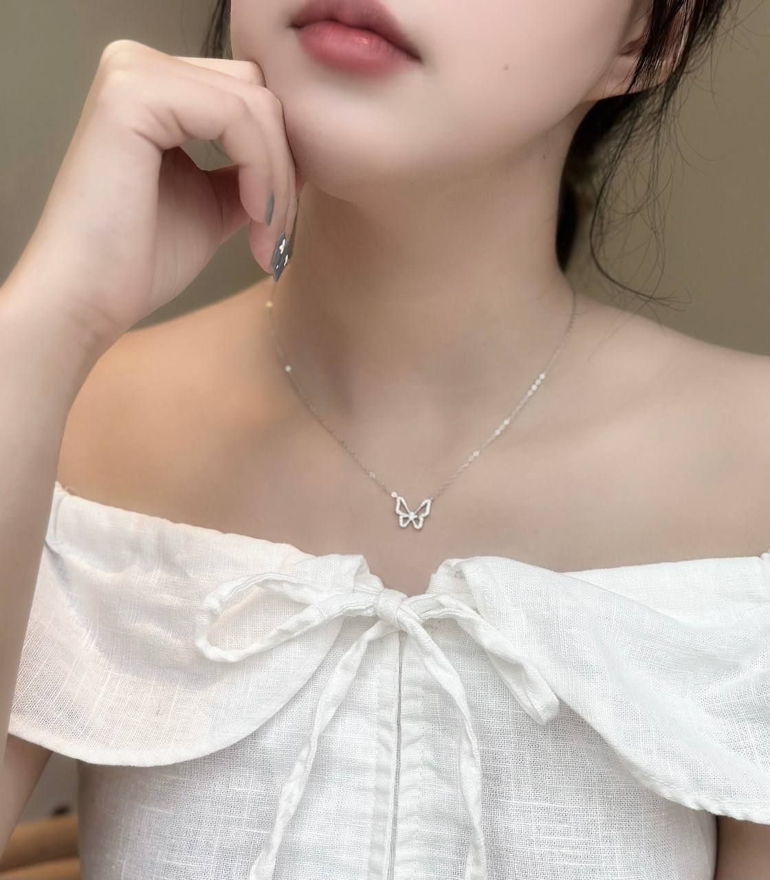 N519 Dây chuyền mặt bướm