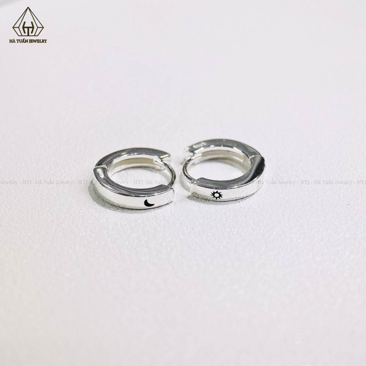 EB005 Bông tai khoen mặt trời