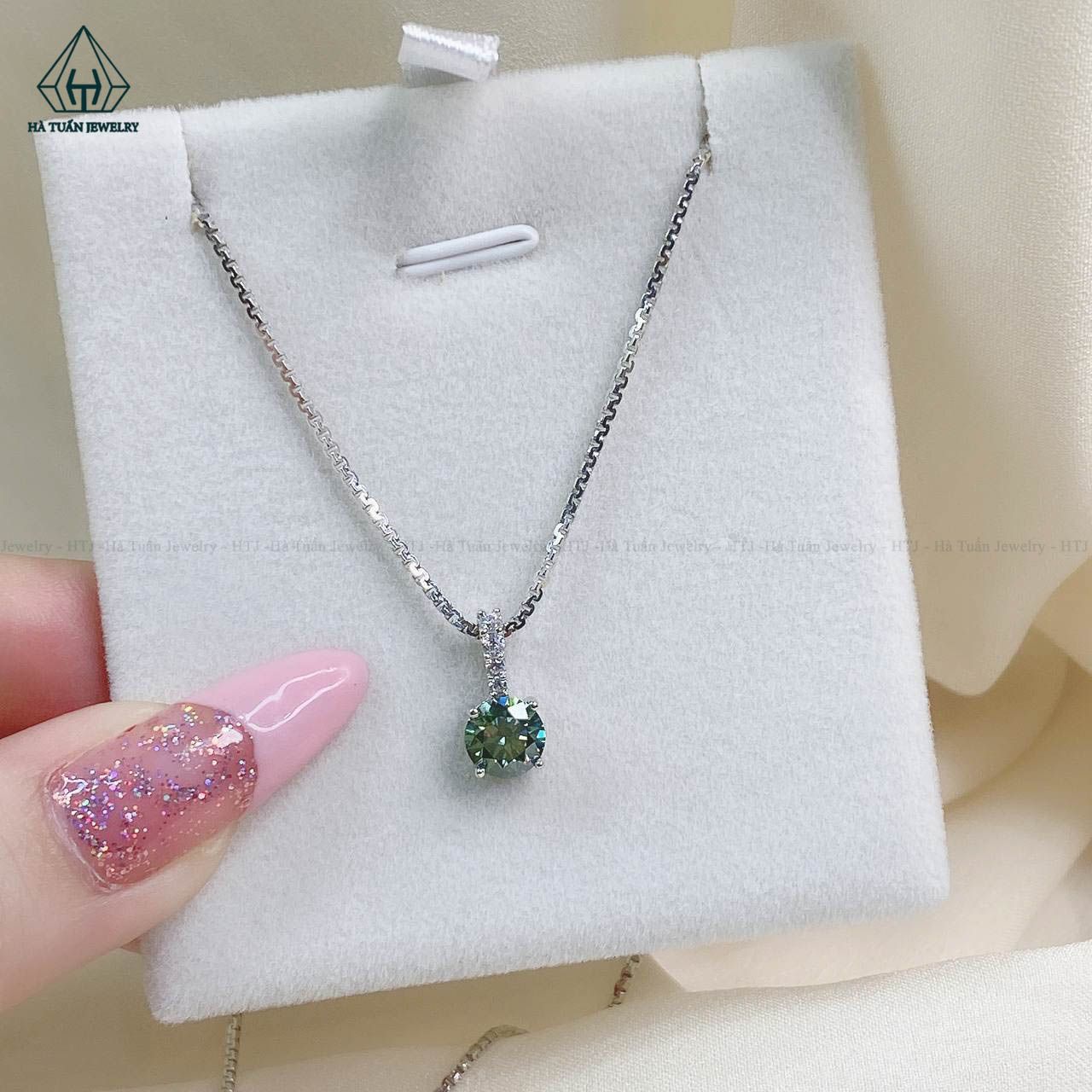 PX091 5-6-6.3mm Mặt dây 1 viên đá
