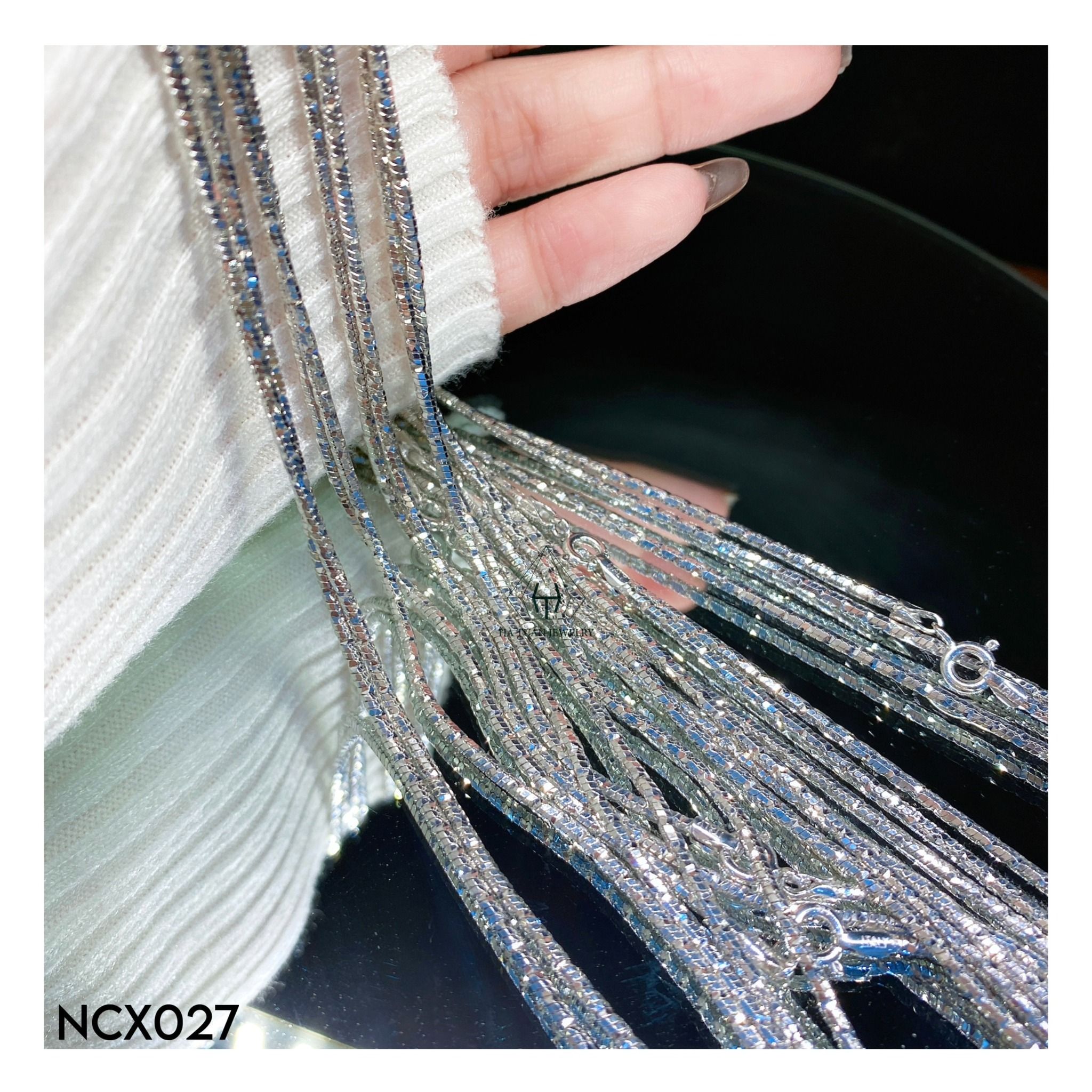 NCX027 1.7mm Dây chuyền mì khía