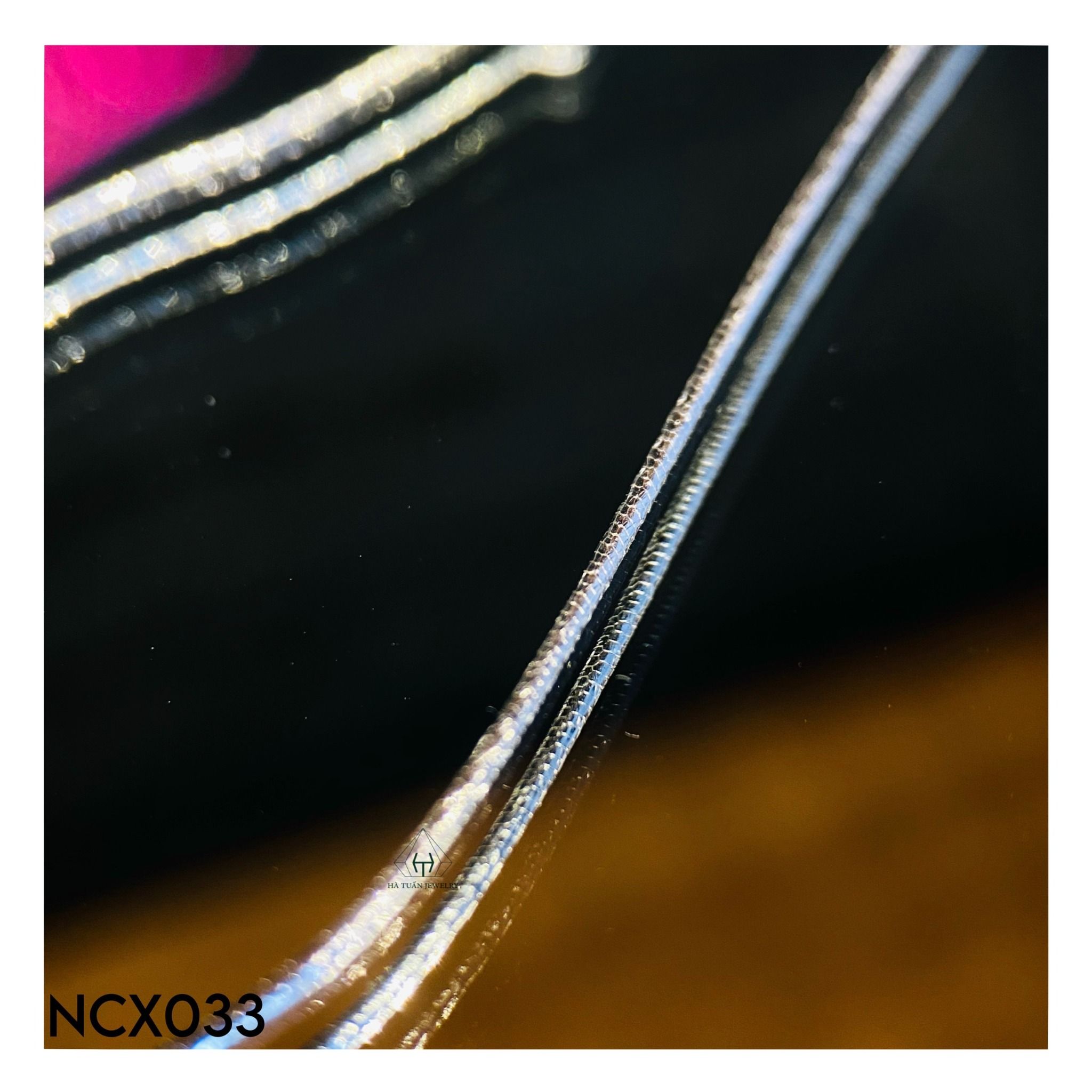 NCX033 1mm 45cm Dây chuyền mì