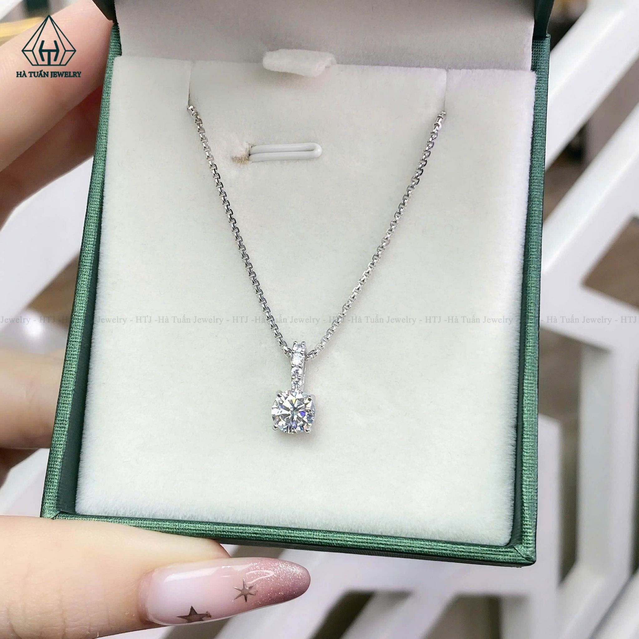 PX091 5-6-6.3mm Mặt dây 1 viên đá