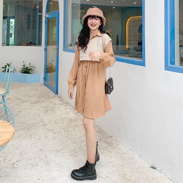 Set đầm bbd kèm ghile