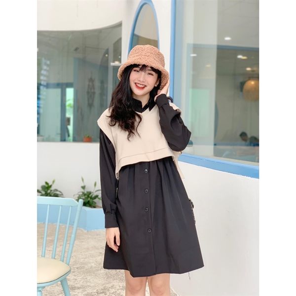 Set đầm bbd kèm ghile