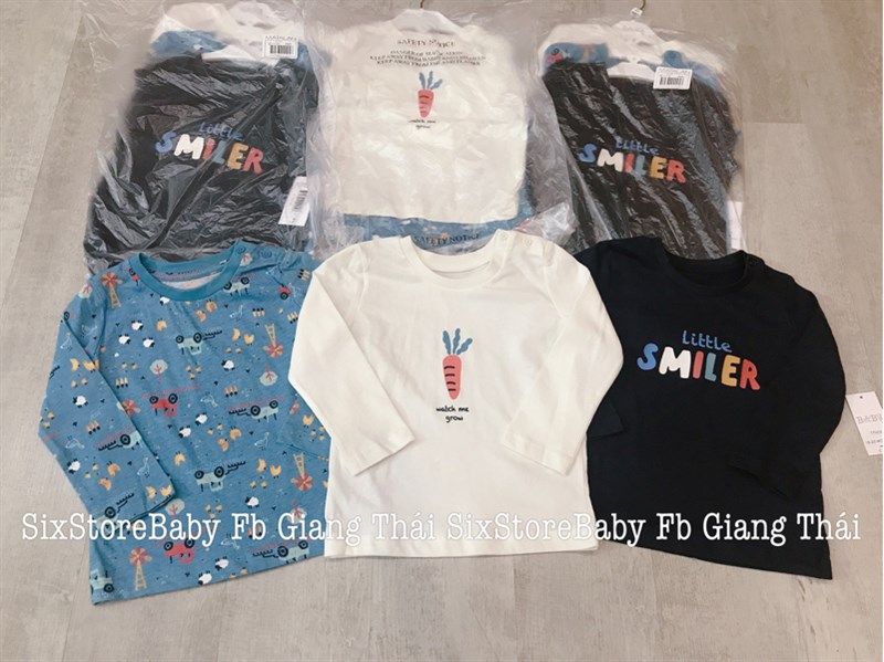 Set 3 áo carot Matalan