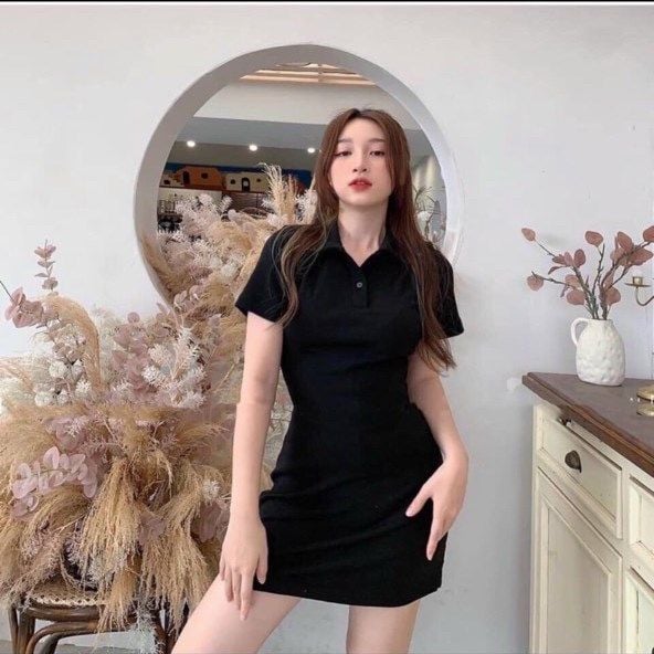 Đầm polo basic