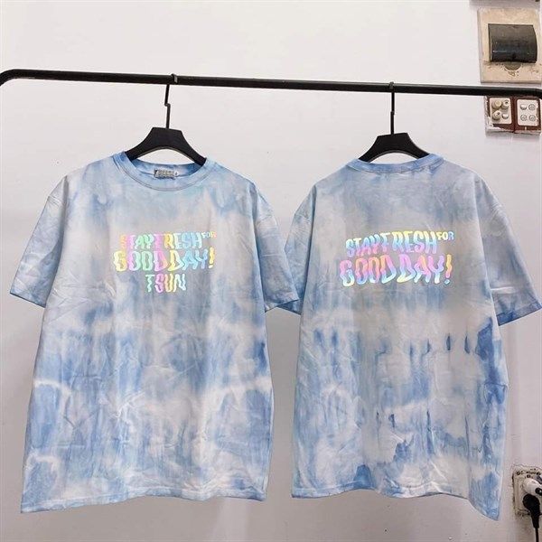 Áo thun over STAY FRESH FOR.. phản quang