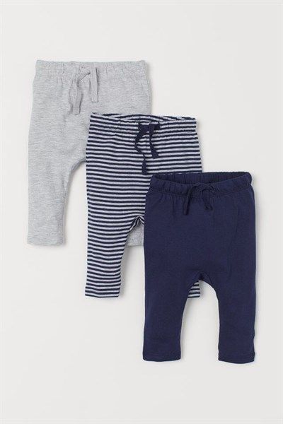 Set 3 quần dài cotton Hm