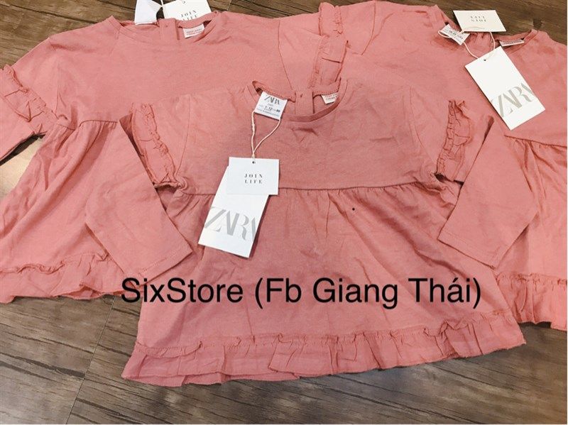 Áo ren hồng Zara