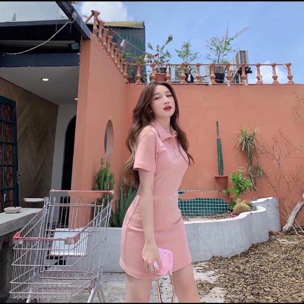 Đầm polo basic