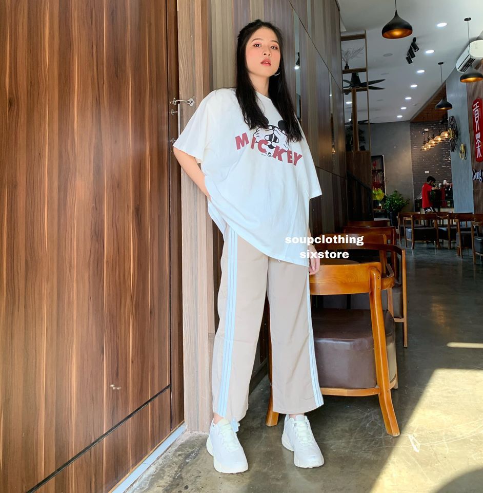 Quần culottes 3 sọc