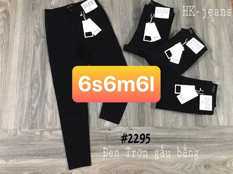 Quần jean đen ôm 2295