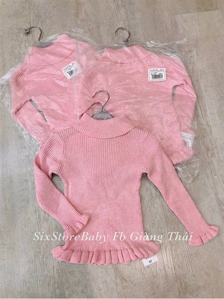 Áo len hồng cổ lọ Matalan