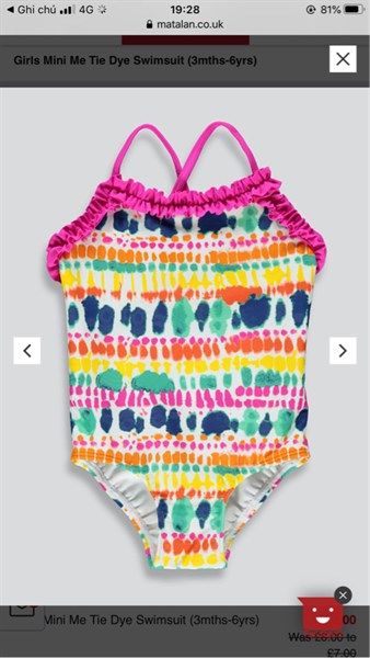 Bikini sắc màu Matalan