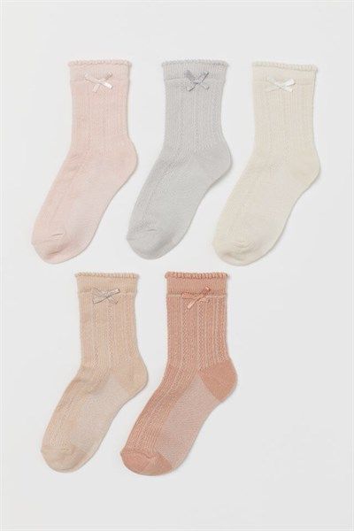 Set 5 vớ gân mỏng hm