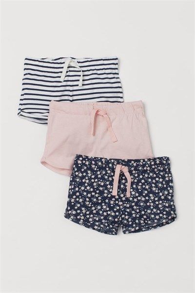 Set 3 quần short cotton Hm