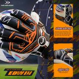  Găng tay thủ môn Zocker Gloves Edwin Cam đen 