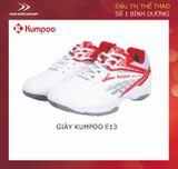  Giày cầu lông Kumpoo E13 trắng đỏ 