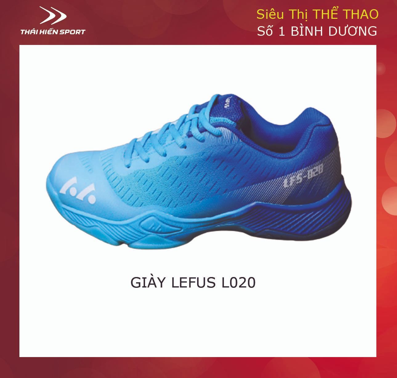  Giày cầu lông Lefus L020 xanh dương 