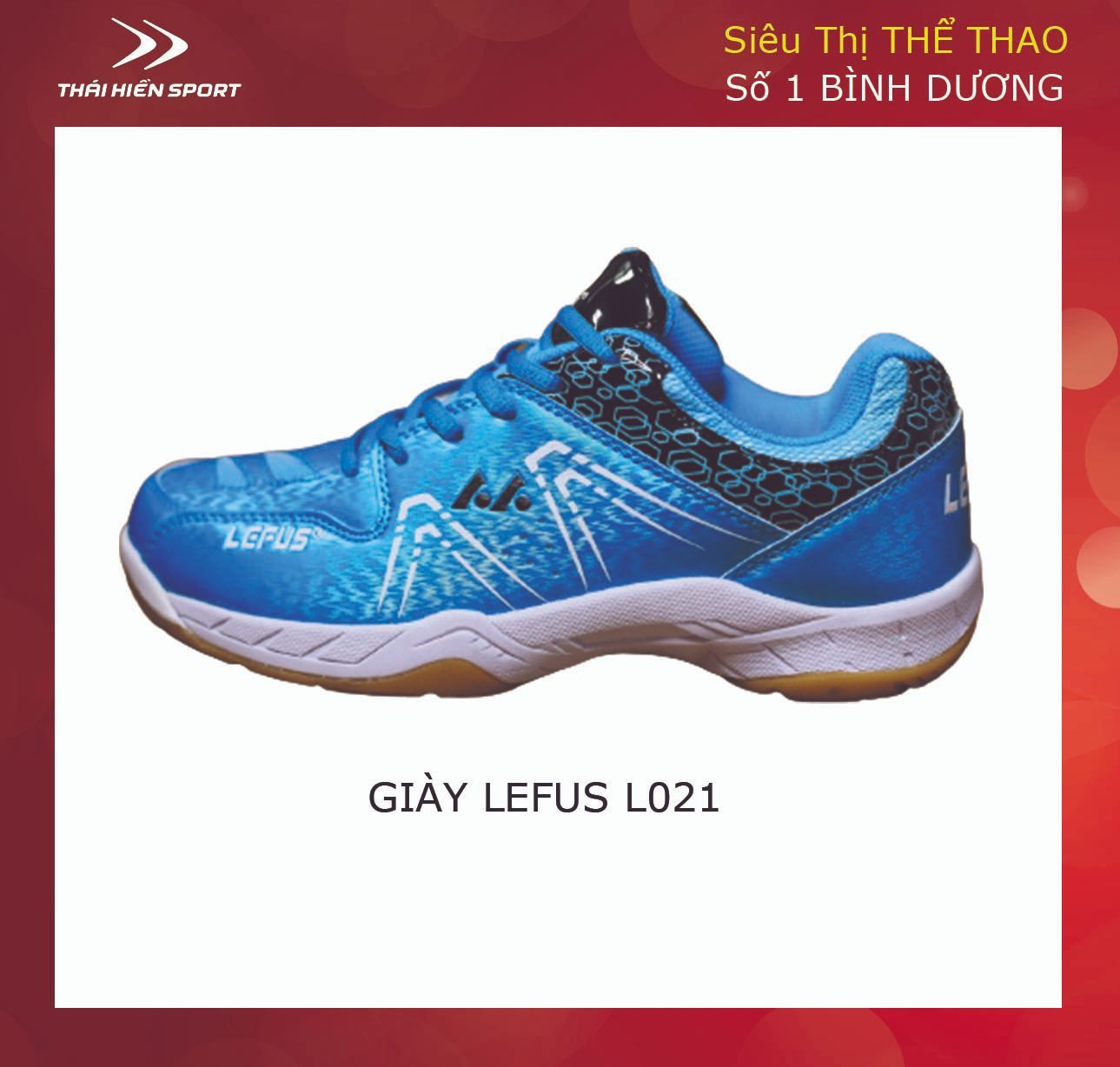  Giày cầu lông Lefus L021 xanh dương 