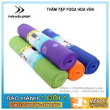  Thảm Tập Yoga Hoa Văn 