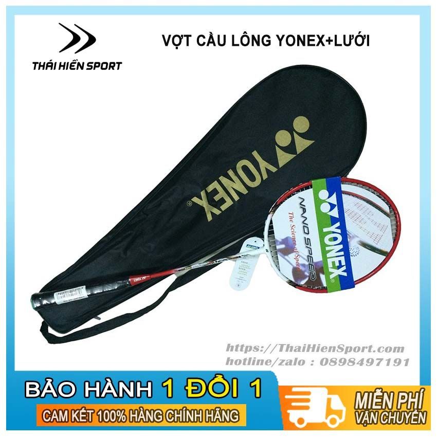  Vợt cầu lông Yonex + lưới 