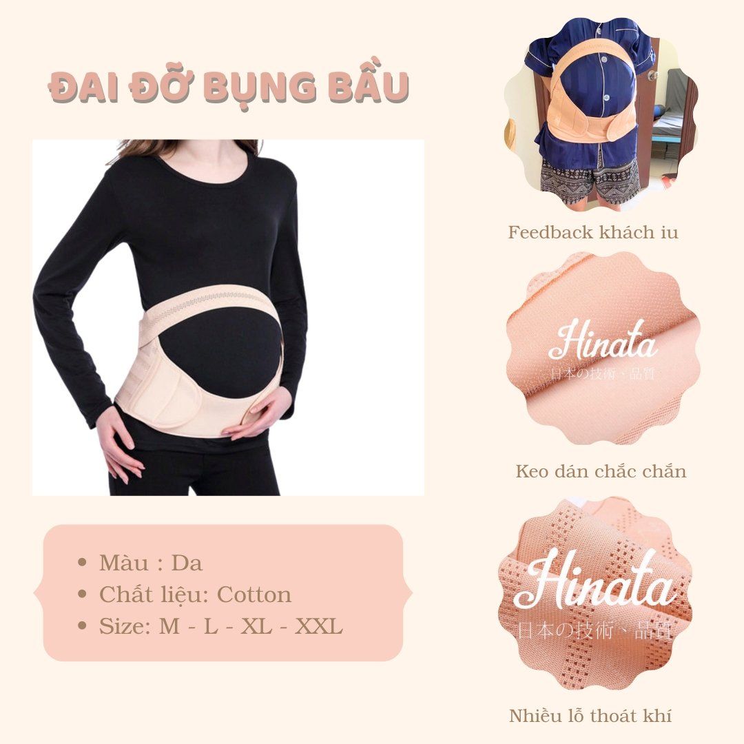 Đai đỡ bụng bầu Hinata DBB01