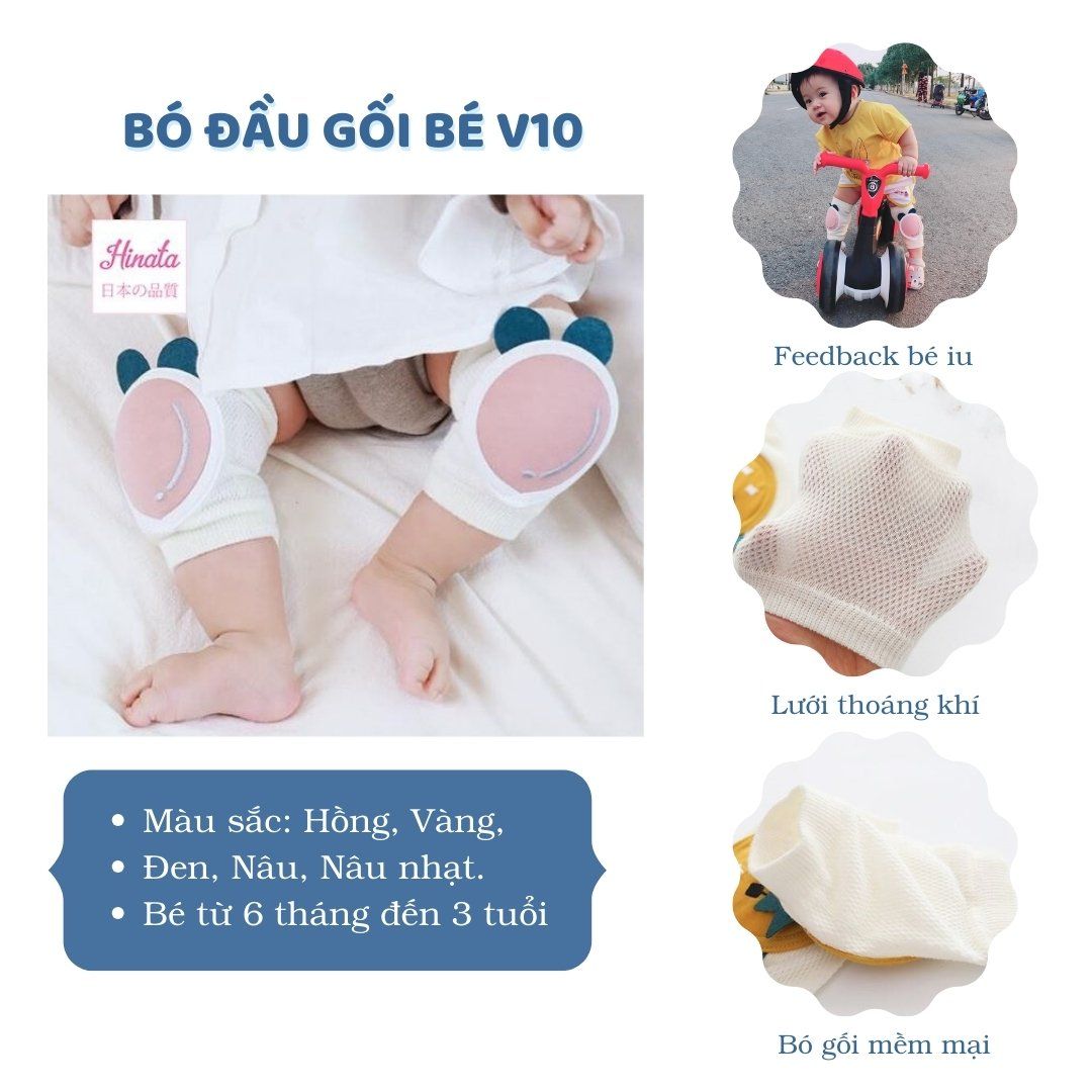 Bó gối tập bò cho bé Hinata Nhật Bản V10