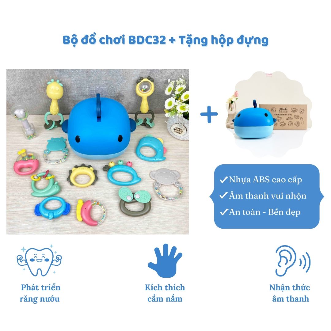 Bộ đồ chơi thông minh BDC32 - Thương hiệu Hinata