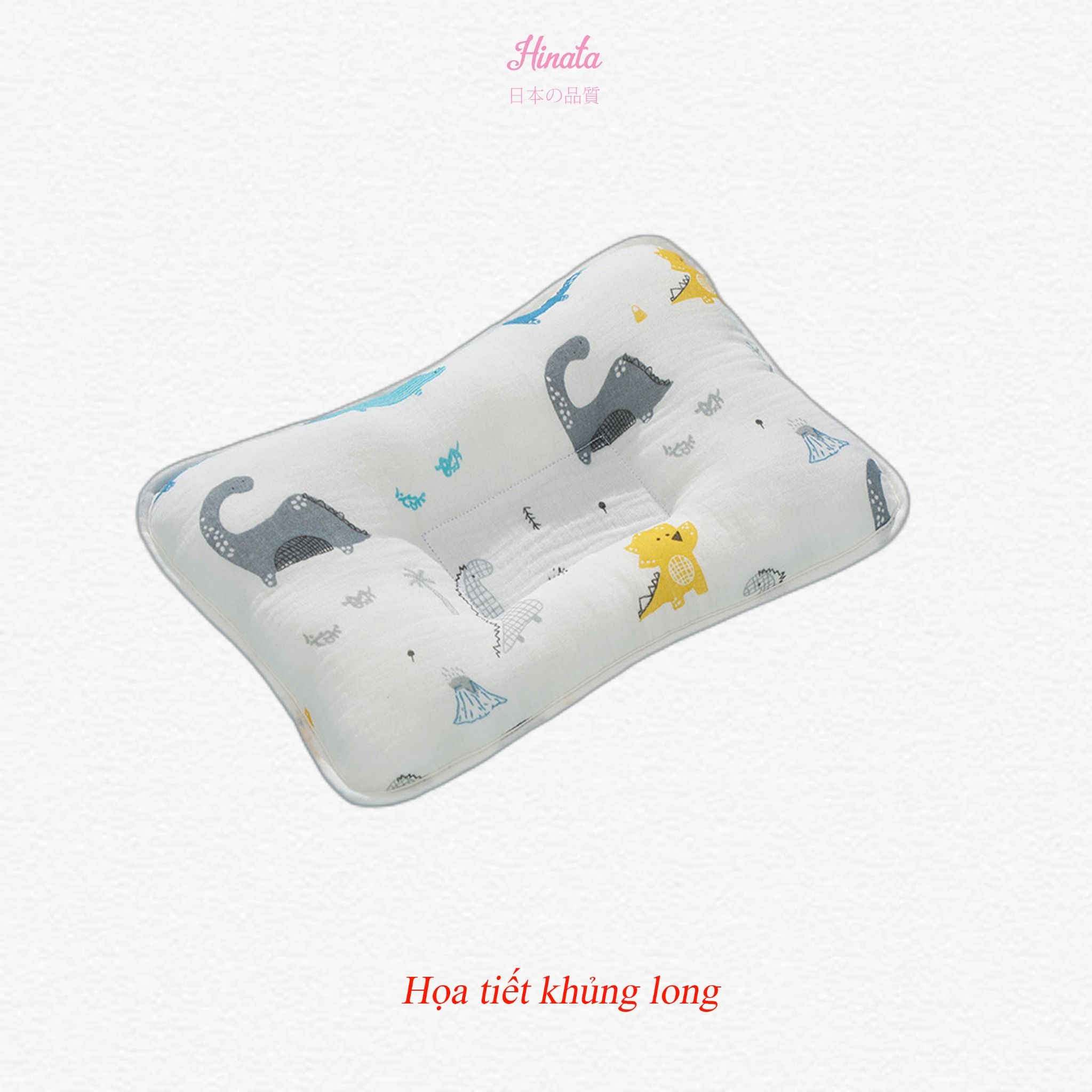 Gối cố định chống móp đầu cho bé G14