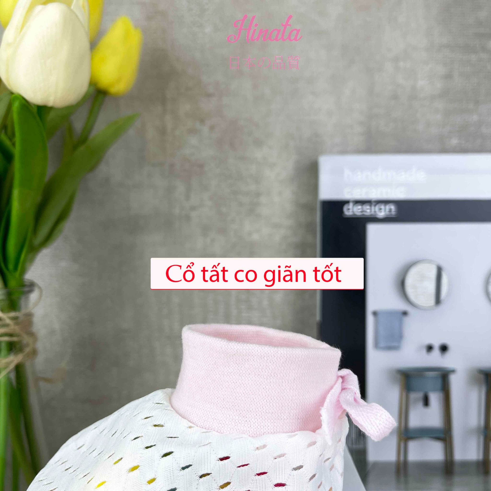 Set 05 bao chân thoáng khí cho trẻ sơ sinh V14 - Thương hiệu Hinata