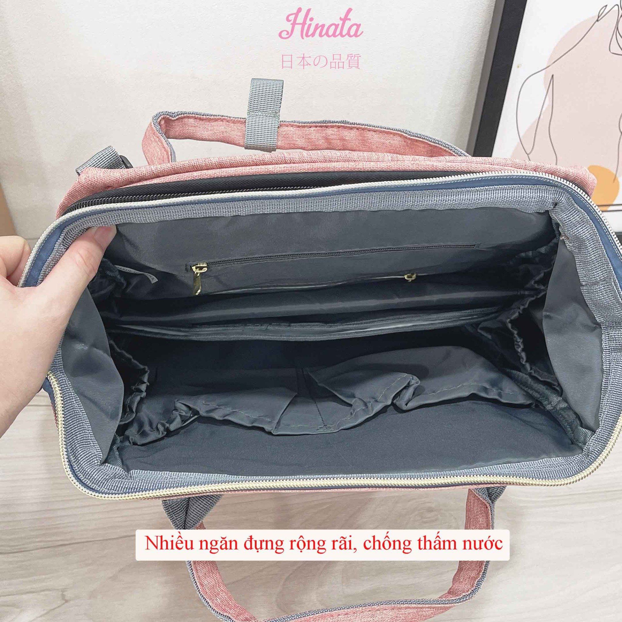 Balo bỉm sữa nôi di động BL04 Hinata Nhật Bản