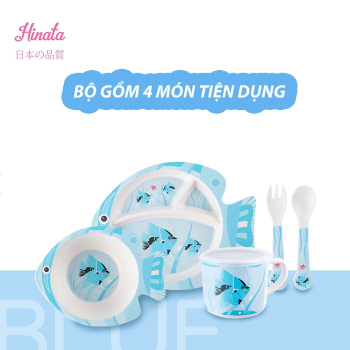 Bộ bát ăn dặm Hinata Nhật Bản BAD01