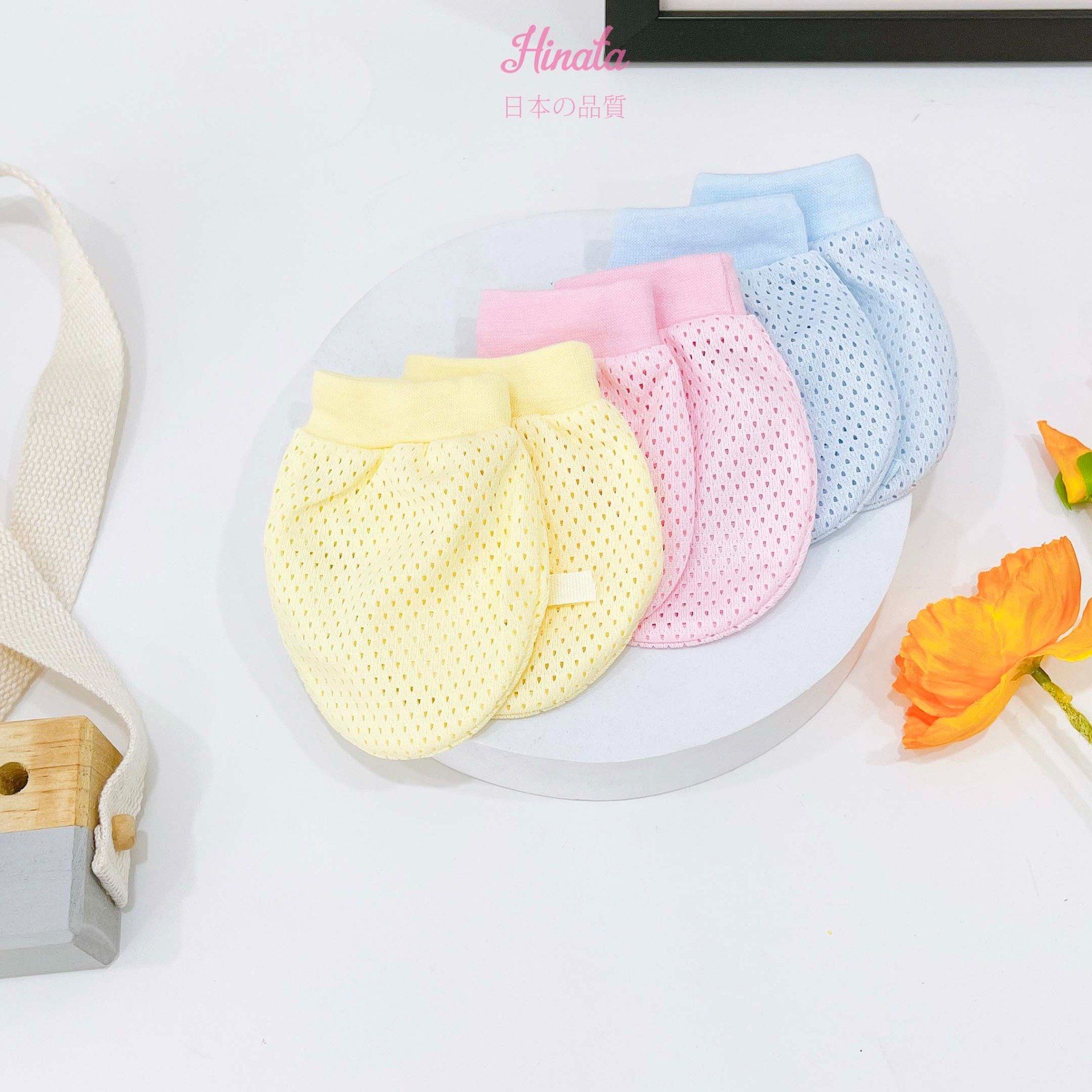 SET 5 Bao tay cho trẻ sơ sinh Hinata Nhật Bản BTA01