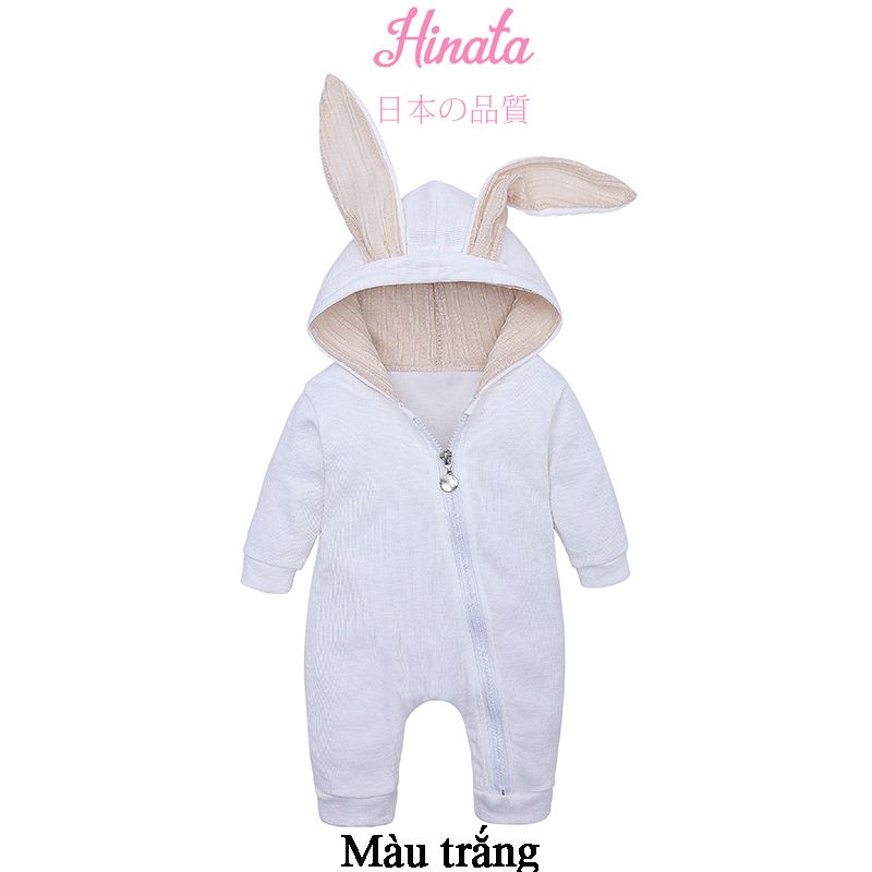 Set Romper unisex tai thỏ dễ thương BF52 Hinata