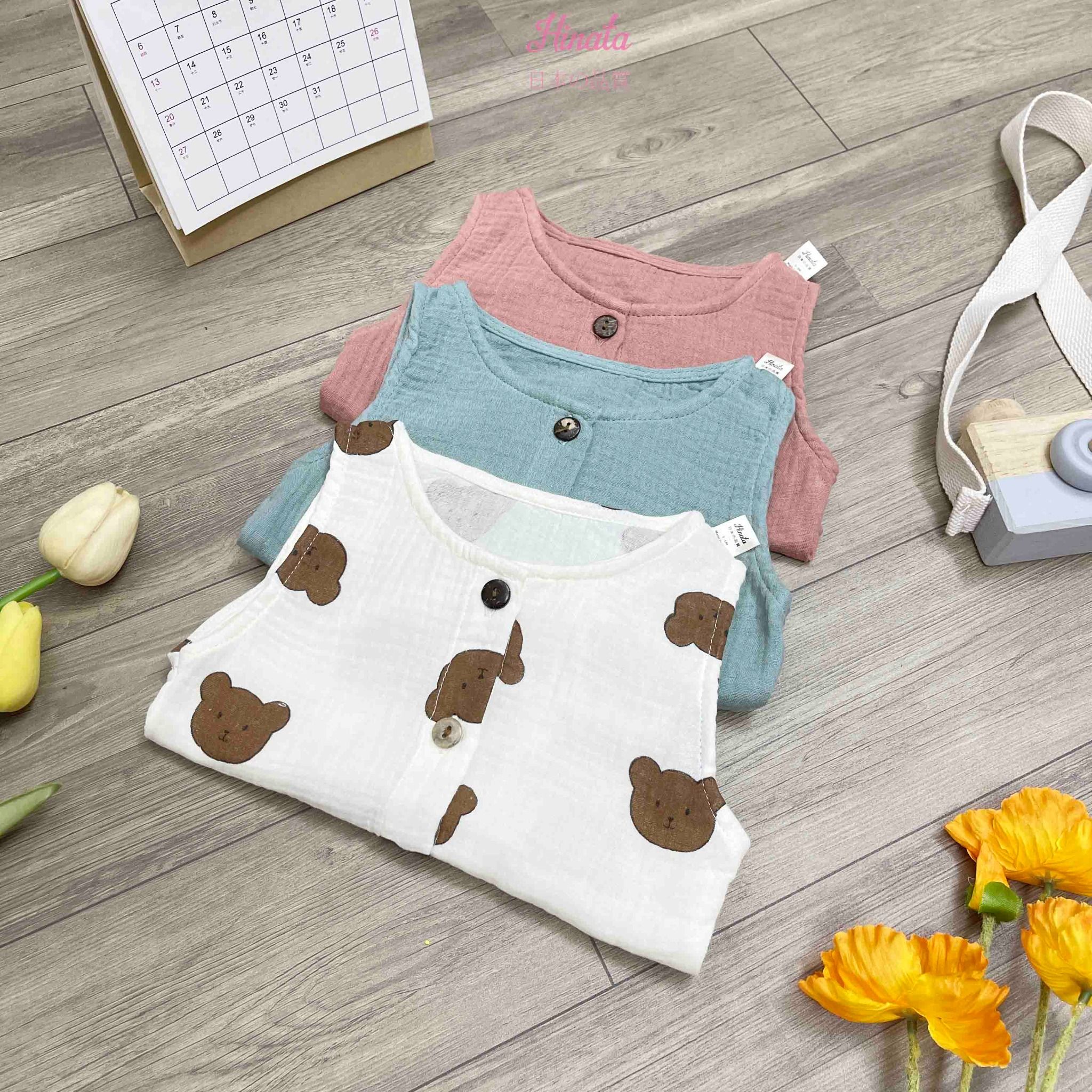Đồ baby Muslin Unisex Hinata BF57