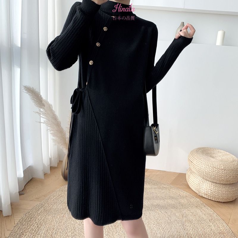 (SALE) Đầm bầu Len dáng xuông Hinata DB025