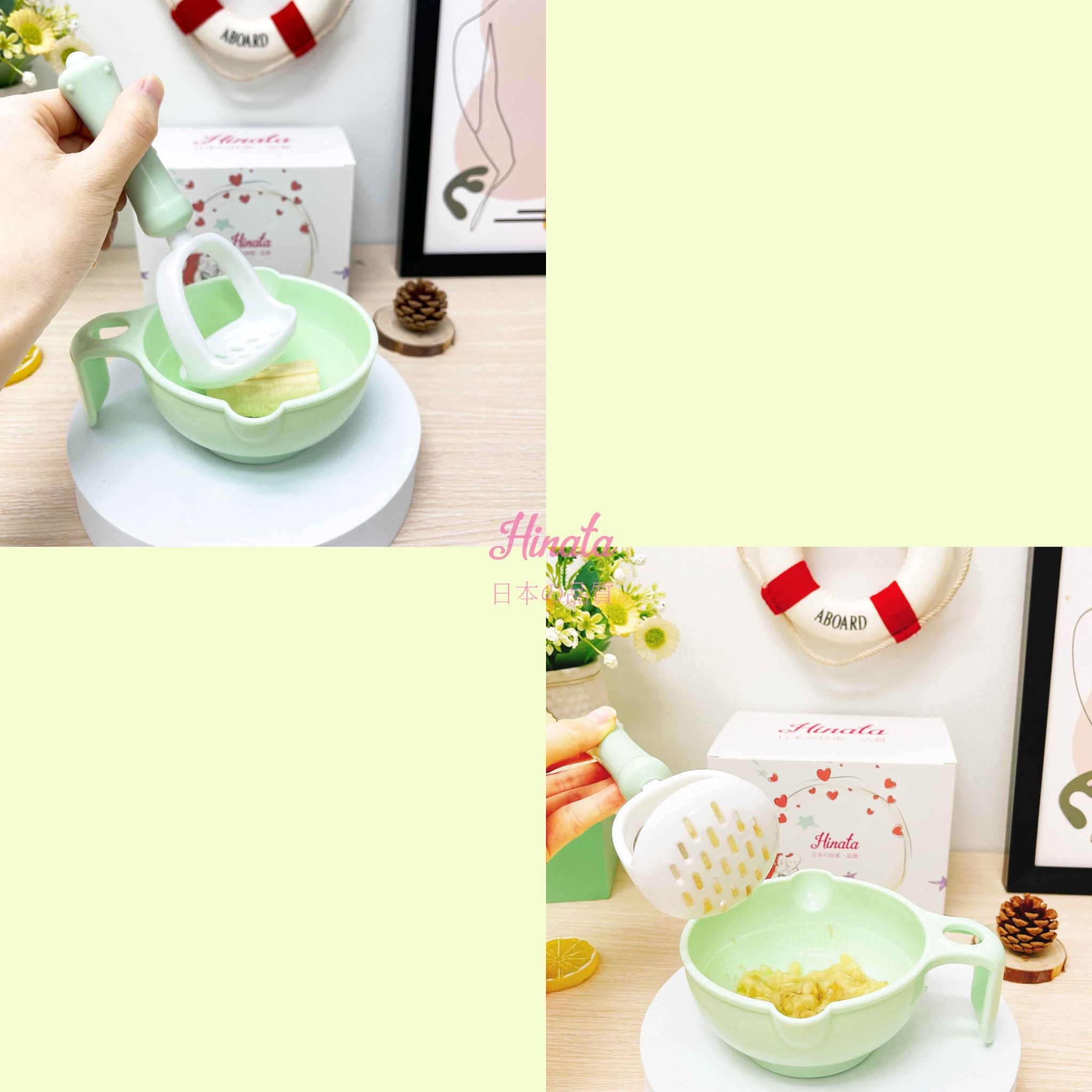 Bát chế biến ăn dặm đa năng Hinata CX02