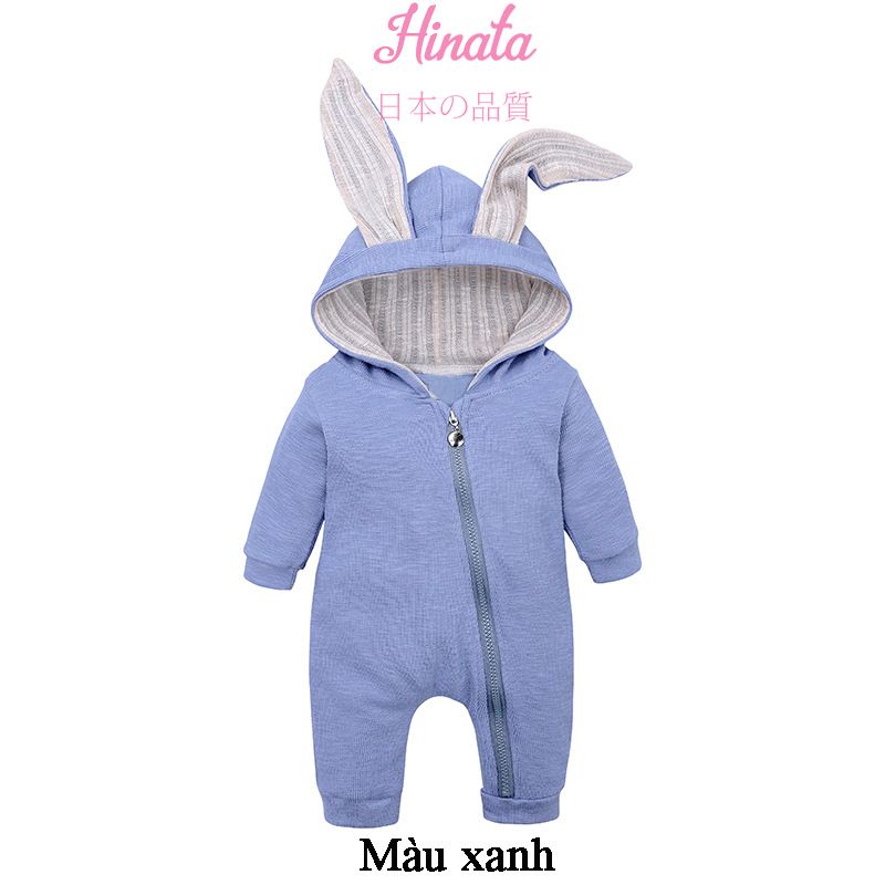 Set Romper unisex tai thỏ dễ thương BF52 Hinata