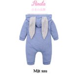  Set Romper unisex tai thỏ dễ thương BF52 Hinata 