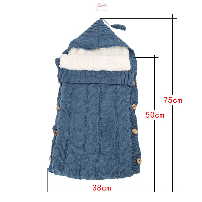 Kén ngủ trẻ em len dệt kim KN04