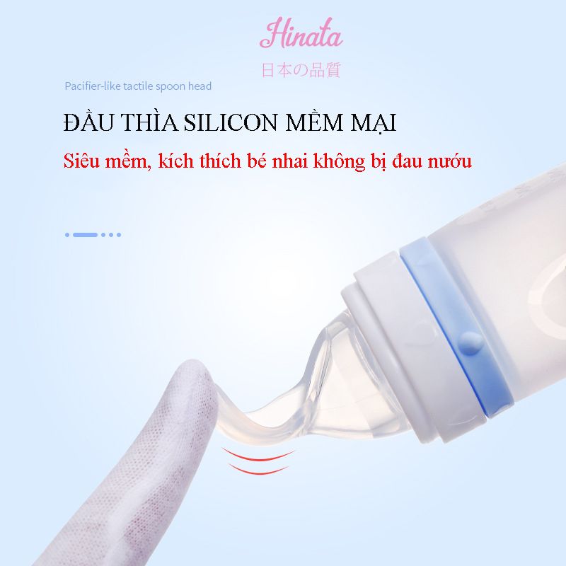 Bình thìa ăn dặm hình cá heo TG08 Hinata