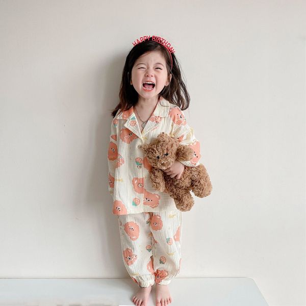  Pijama bé gái Hinata cổ V BF64 