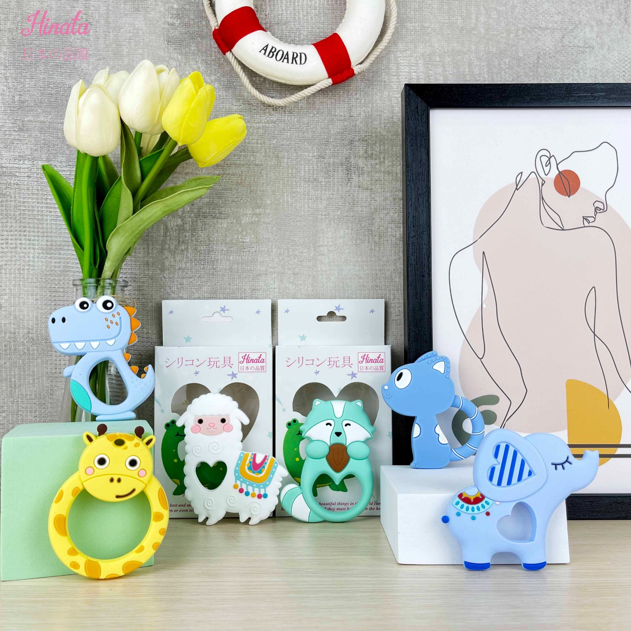 Đồ chơi FULL Silicon ngậm nướu Hinata Nhật Bản