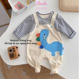  Body Sleepsuit chú khủng long hoạt hình Hinata cho bé trai BF22 